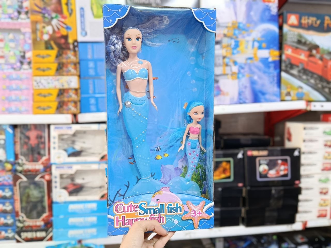 باربی پری دریایی بابچه خارجی اورجینال